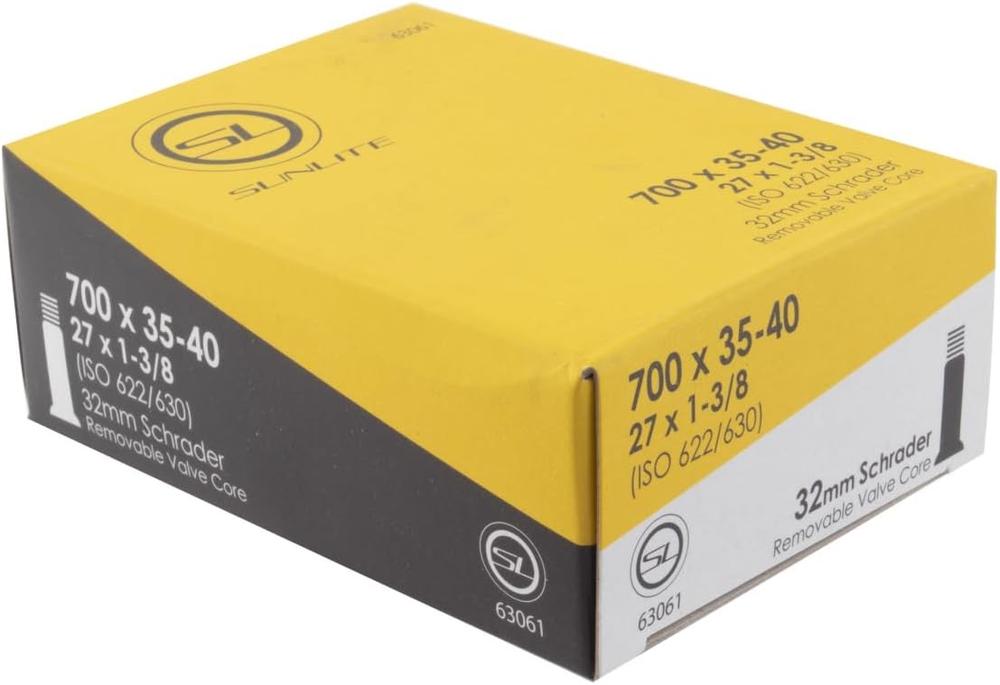 Standad Schrader Valve Tubes, Multiple Sizes