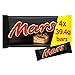 Price comparison product image Mars Bars, Chocolate and Nougat Bars Multipack, 4 Bars of 39.4g