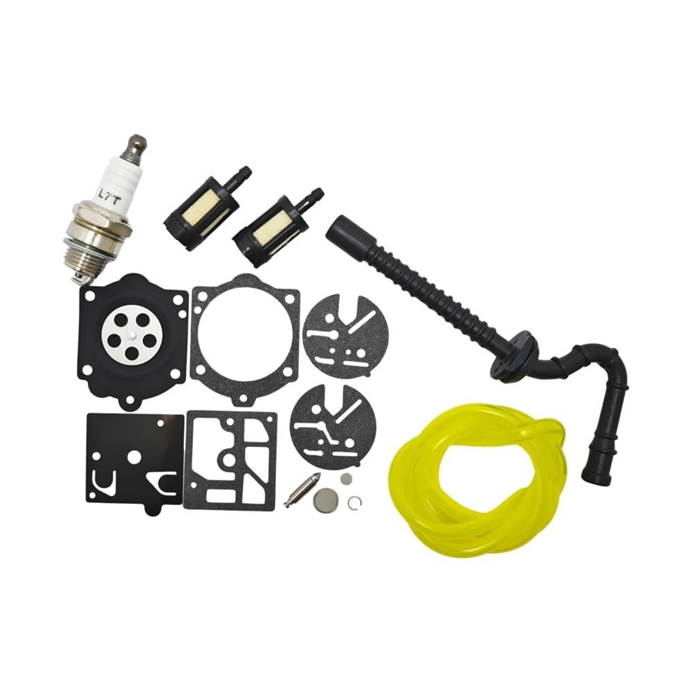Kit de réparation de carburateur évite les fuites sur tronçonneuse 015 filtre tuyau bougie