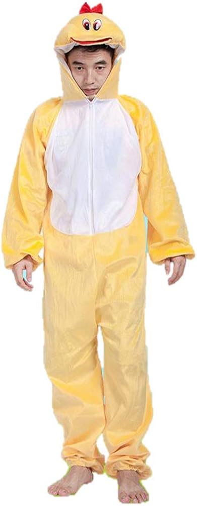Matissa Adult Animal costumes Unisex Pajamas Fancy Dress outfit Cosplay Onesies (Duck)