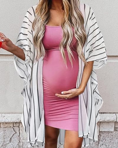 Image of Swimsuit Coverups for Women Sarong Beach Bikini Wrap Sheer Short Skirt Chiffon Scarf for Swimwear