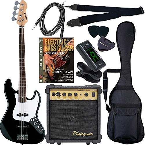 美品 初心者向けエレキベース Selder ジャズベース ブラック 51d4mpu05XL.jpg