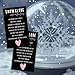 Snowglobe Care Instruction Cards 50pk 2x3.5” How To Clean Homemade for Clients Do’s and Dont’s Reorder Business