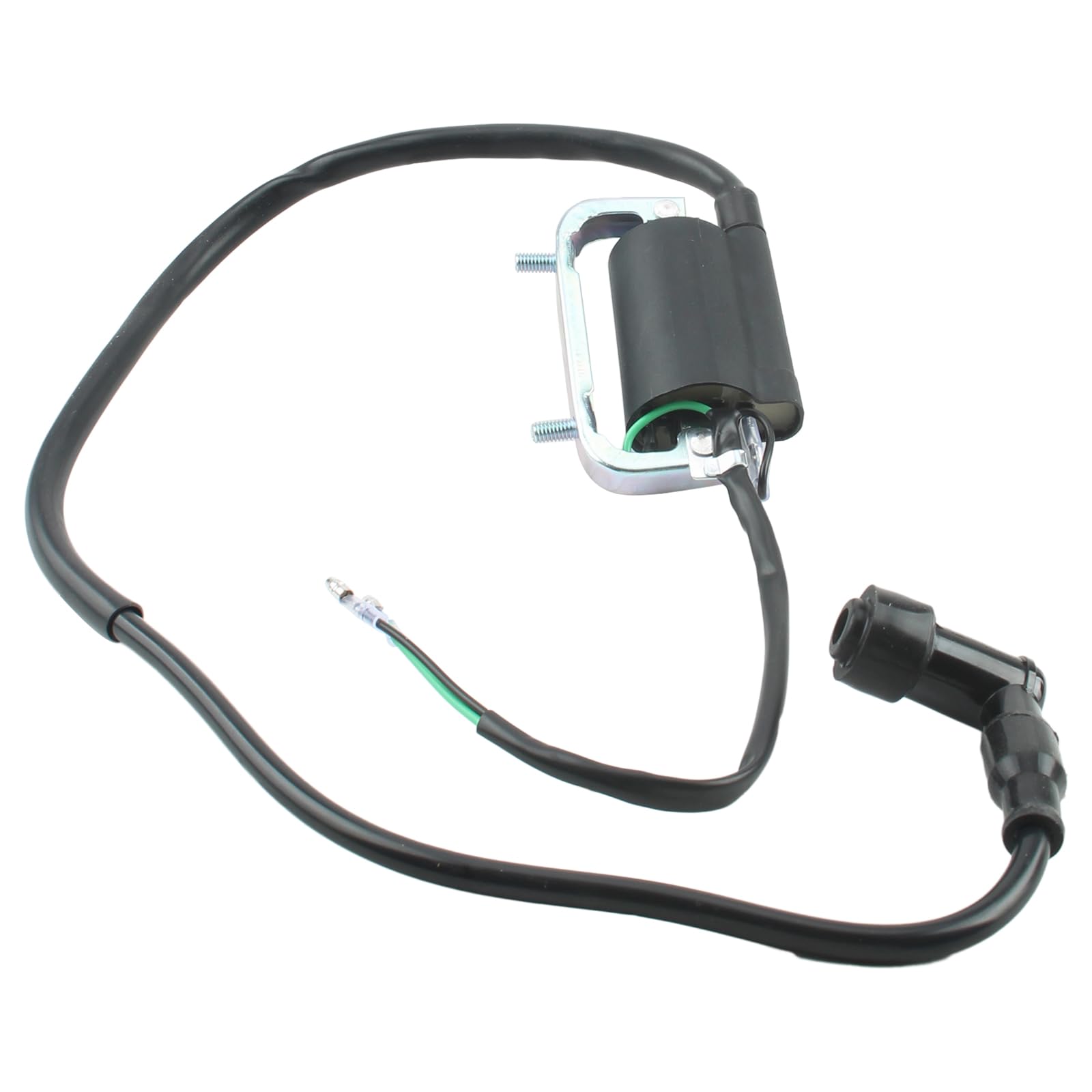 Photo 1 of GoaMotors 30530-102-780 Ignition Coil with Spark Plug Cap Fit for Honda CT90 1966-1979, CM91 1966-1969, 30250-052-000