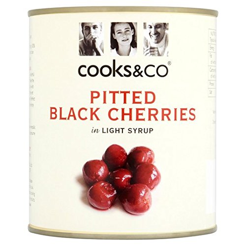 Cooks & Co Cerises noires dénoyautées 850 g
