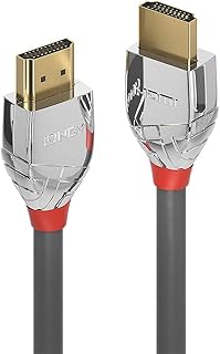 Lindy - HDMI 2.0 Cromo Line 0.5 Meter Cable with Ethernet, High Speed 4k@60Hz 18G 3D 1080p HDCP 2.2 120Hz 144Hz Certificate, HDR, ARC, CEC, ATC| Compatible with TV, Monitor, PS5, Blu-ray, Soundbar