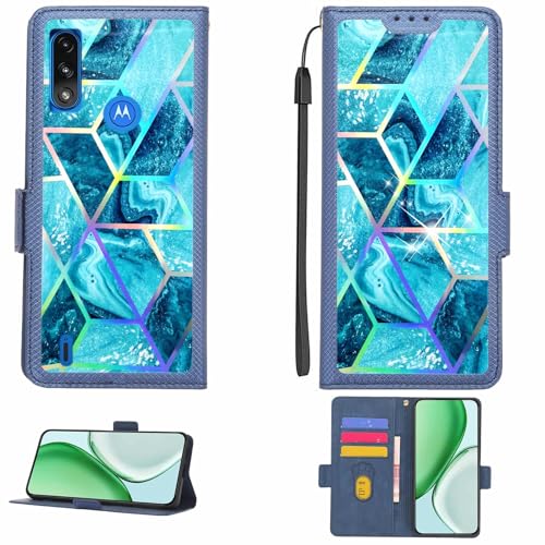 �Ή� Motorola Moto E7i Power �p �P�[�X Case [1�� 9H+�d�x���� �K���X�t�B����] [RFID�u���b�N][���̔��ˌ���] LPT-LS