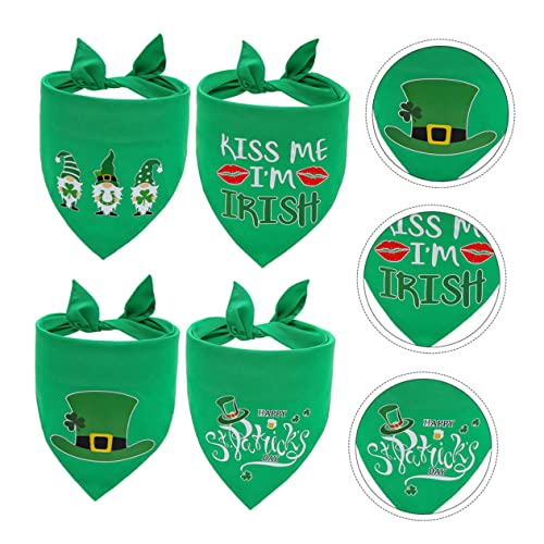 BESPORTBLE 4pcs pañuelos triangulares para perros miniatura 6