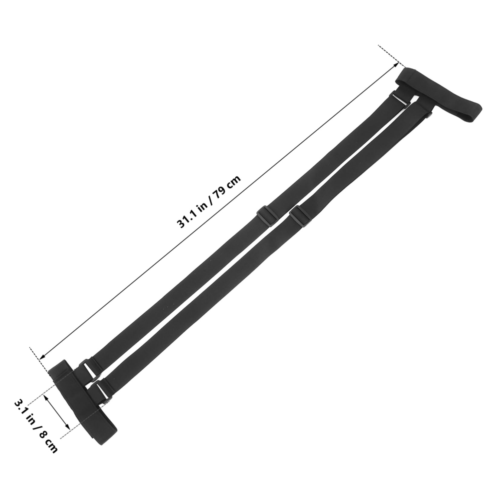 PRETYZOOM Adjustable Ski Straps Set Ski Binding Accessories Pull Strap Snowboard Gear Comfortable Fit