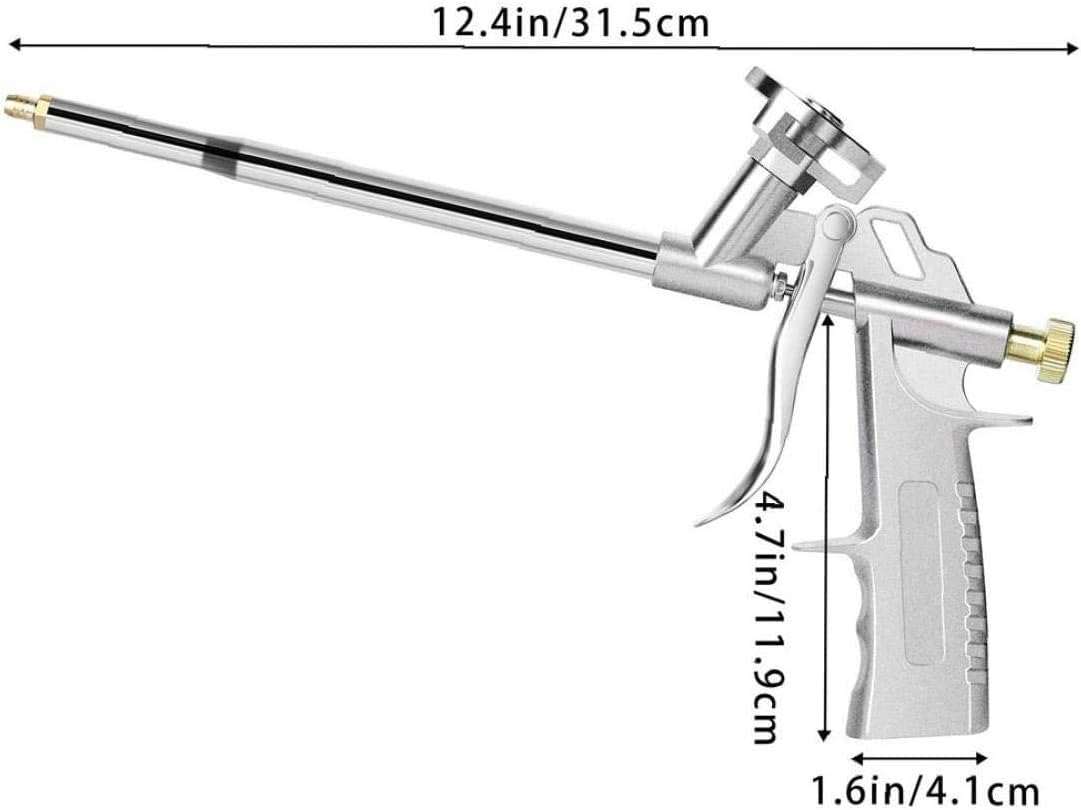 Spray Foam Hand Foam Tool Metal Caulking Tool Foam Dispensing Filling Sealing Caulk Gun Tool