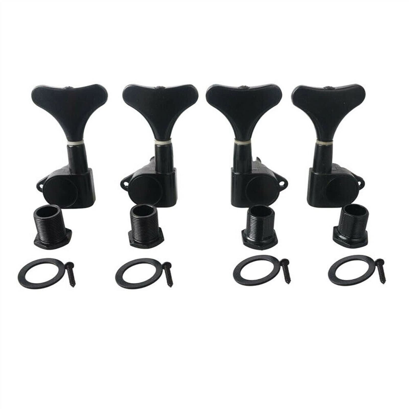 Cheville d'accord corde guitare Tuners Scellés Tuning Peds Machine Têtes 2R2L Piquets De Réglage De Guitare De Basse Électrique Pour 4 Parties De Guitare À Cordes