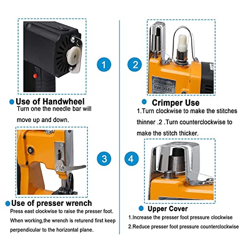 Machine de fermeture de sacs rapide pour stopper les pertes de grains - 5