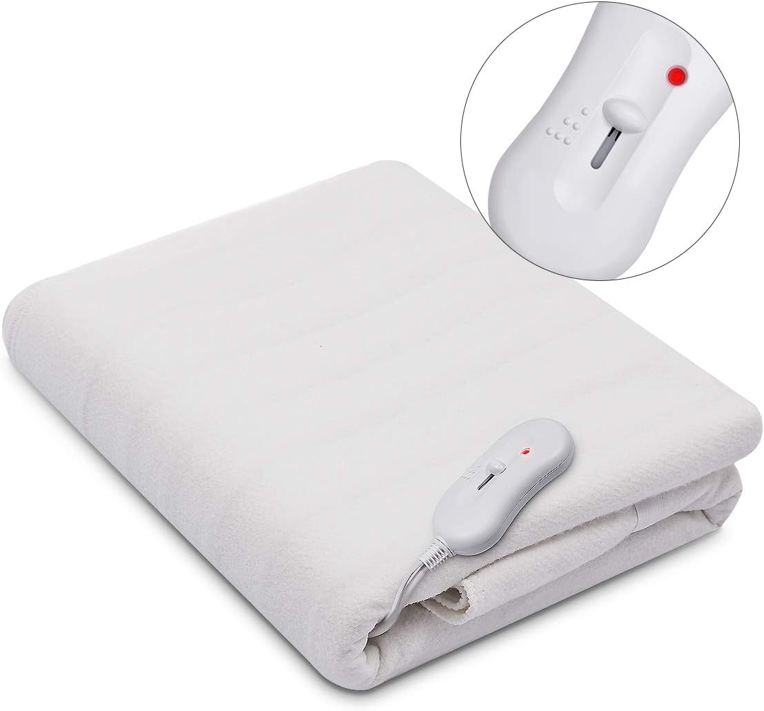 Giantex Standard Massage Table Warmer, Heated Mattress Pad, Spa Table Heating Pad with Three Heat Settings, Auto Overheat Protection, Fixed Elastic Bands, Portable 71x30 Inch Electric Table Warmers
