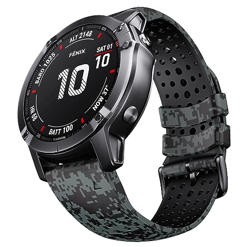 Image of NotoCity Fenix 6 /Fenix 6 Pro 22mm Width Band for Garmin Fenix 6 /Fenix 5 /Fenix 5 Plus /Fenix 6 /Fenix 6 Pro /Fenix 7 /Forerunner 935 /Forerunner 945 /Approach S60 /Quatix 5