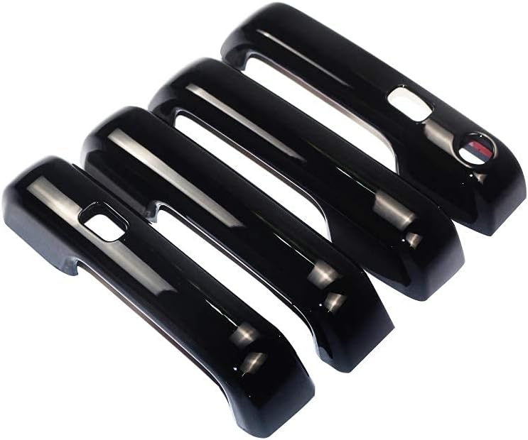 YOUNGERCAR for 2015-2020 Ford F-150 | 2017-2017 Ford F-550 | 2017-2020 Ford F-250 F-350 Super Duty | 2017-2020 Ford F-450 4Dr Handle Covers W/Smart Hole