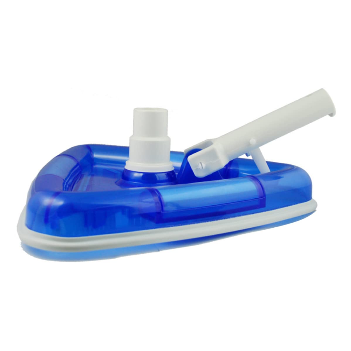 Aspirateur Balai Piscine Brosse Aspirante Triangulaire Transparent avec Interface Rotative