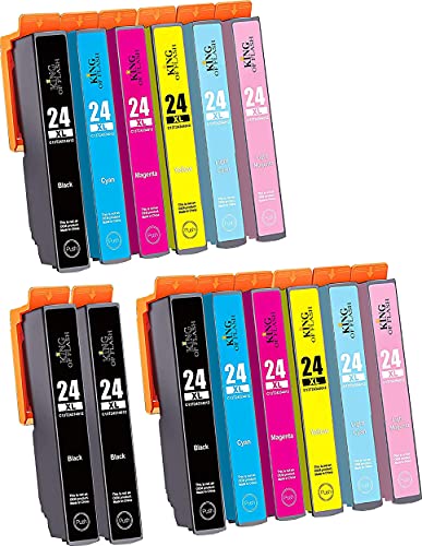 Cartouches Epson 24 XL pack encre de remplacement XP-970 XP-55 XP-950 XP-860