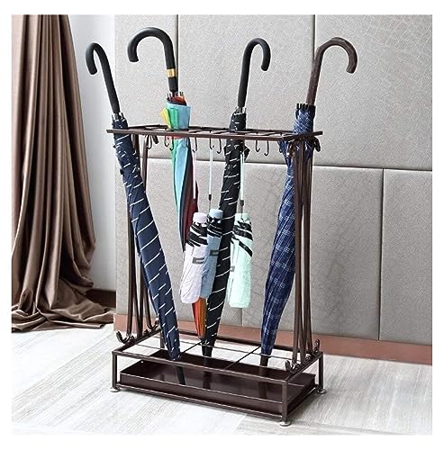 Support de rangement porte-parapluie indépendant avec plateau