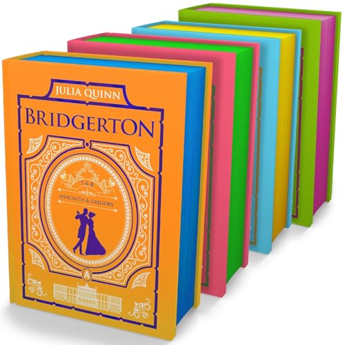 Set of 4 Complete Collection Bridgerton Collector's Edition Books by Julia Quinn