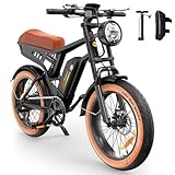 isinwheel R6 Electric Bike Adults 1500W Ebike, 28MPH, 55-75 Miles Electric Motorcycle with 13AH Battery, 20