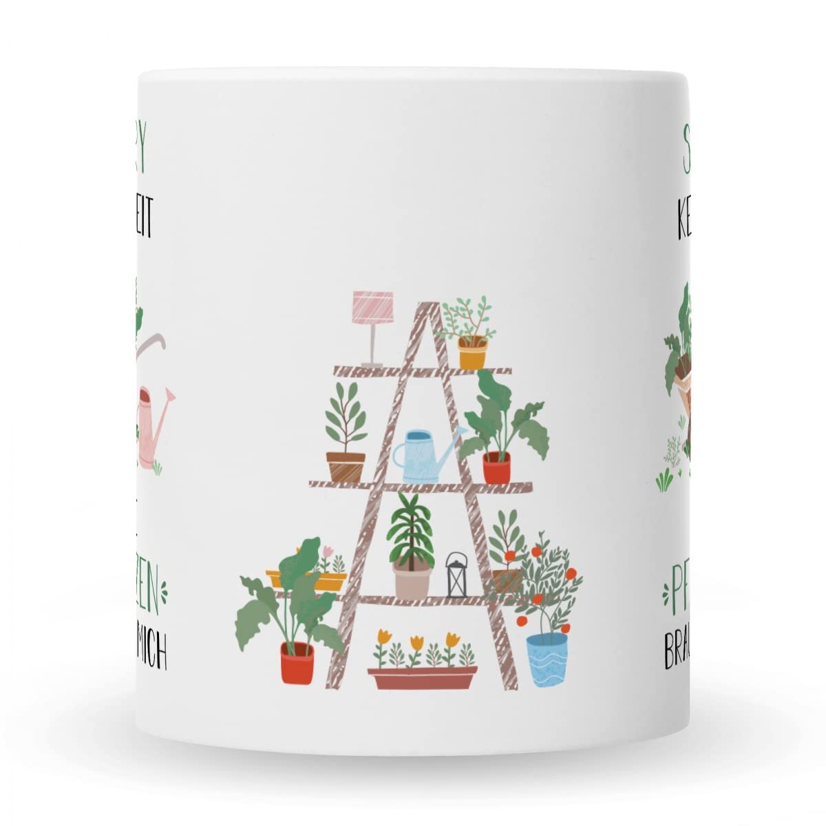 Tasse Imprimée Avec Inscription En Allemand – Mes Plantes Ont