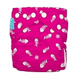 Charlie Banana 2-in-1 Reusable Diapers, Fish Sticks Hot Pink