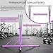 JC-ATHLETICS Gymnastics Kip Bar for Kid and Teenage Ages 3-18, 5.2FT Base Length, Adjustable Height from 3FT to 4.8 FT Height,Foldable Gymnastic Training Equipment for Home and Club Use