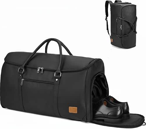 seyfocnia Garment Bags for Travel, Carry On Garment Bag Backpack,