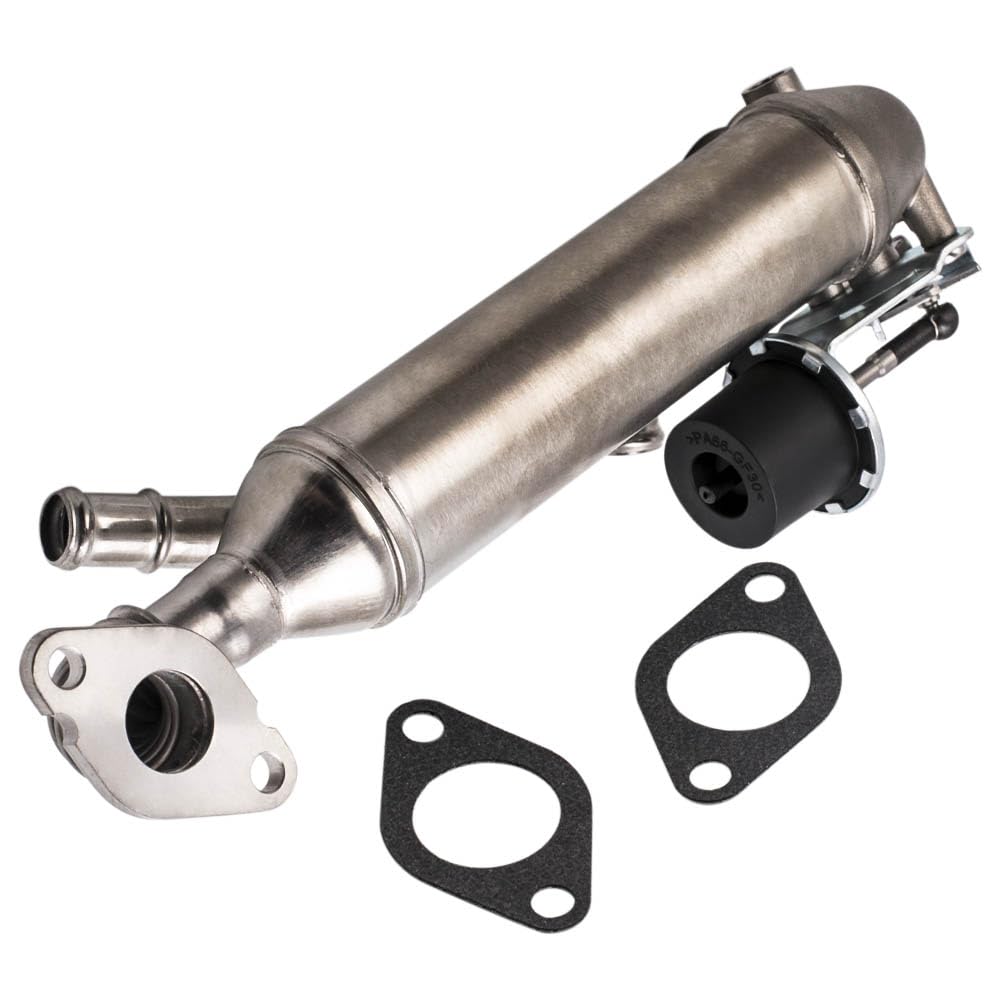 maXpeedingrods AGR-Kühler Abgasrückführung Ventil Kühler für VW T5 Multivan T5 2.5 TDI für Touareg 2.5 R5 TDI 2003-2009 EGR 070131512F 070131512D
