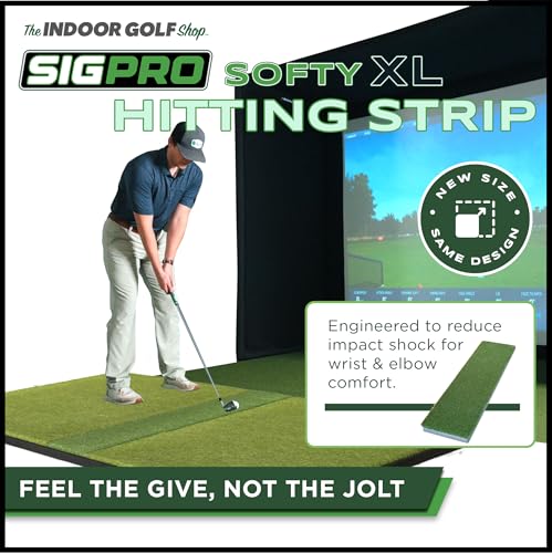 SIGPRO Replaceable Golf Hitting Strips – Pro-Grade Mat