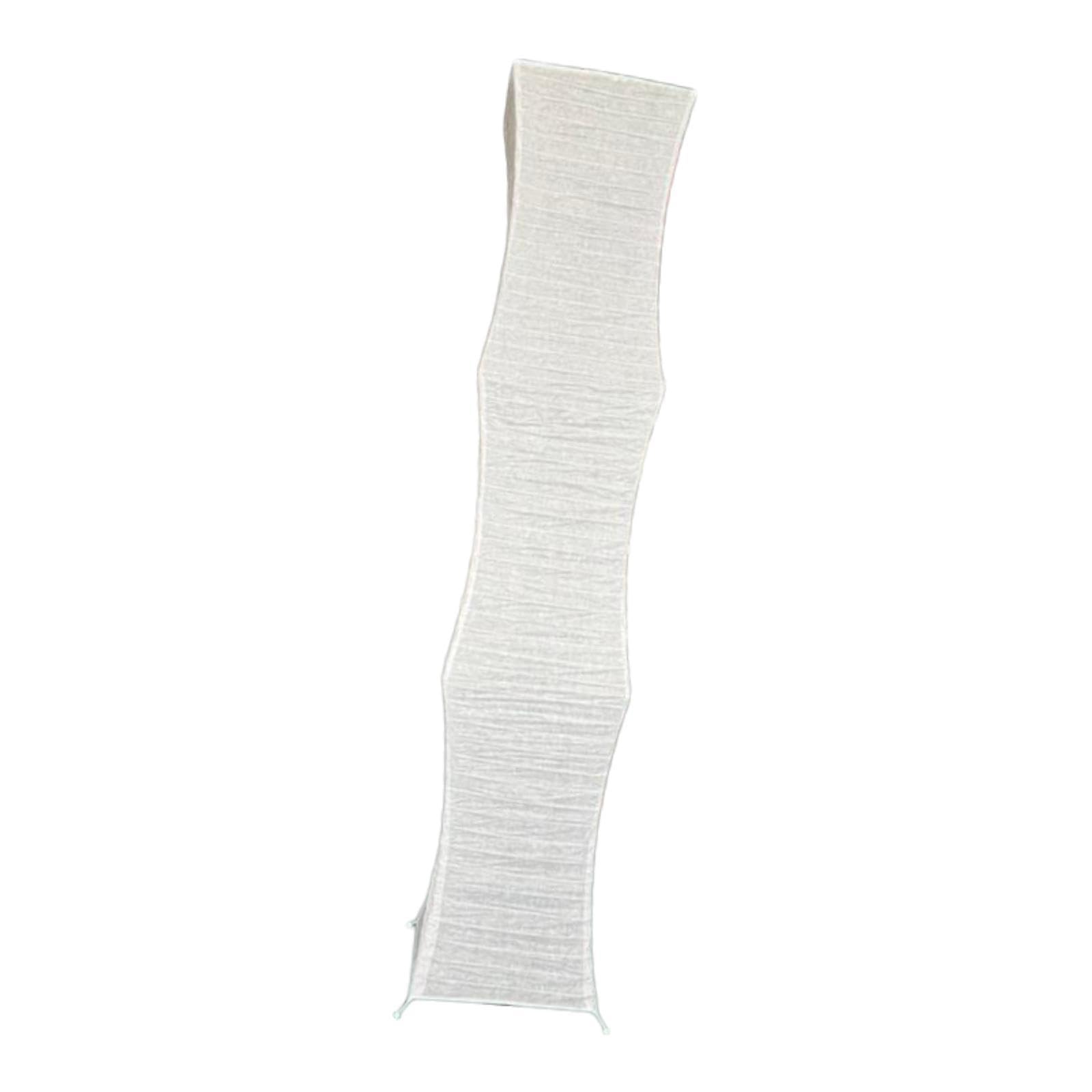 MagiDeal Paper Floor Lamp Shade Light Cover for Standing Lamps Tall Paper Lampshade Creative Modern Floor Light Shade Office Home Decor,White,18 * 18 * 98cm — image 1