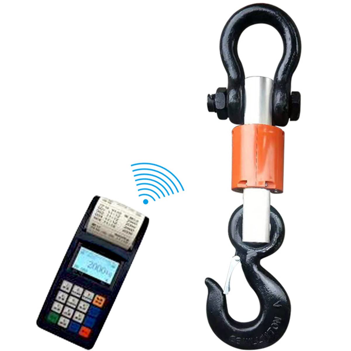 Básculas digitales,básculas de grúas, básculas de grúas industriales pesadas con instrumentos portátiles,básculas de grúas pesadas,adecuadas para la caza al aire libre en granjas familiares,5tons