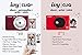Canon Ivy CLIQ+ Instant Camera Printer, Smartphone Photo Printer Via Bluetooth(R), Ruby Red