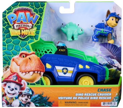 Paw Patrol - Pat Patrouille Le Film Mission Dino - Véhicule Figurine Chase – vue 9