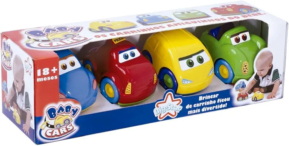Carrinho Baby Cars, Big Star, original, 513- BC