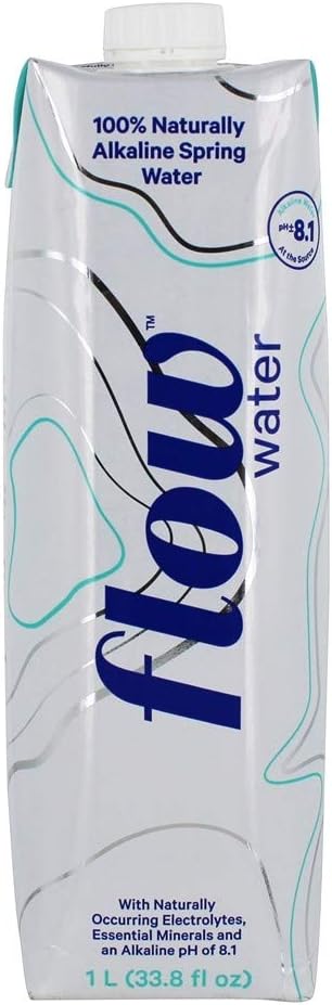 Alkaline Spring Water, 100% Naturally Alkaline, 1L (33.8 Fl Oz)