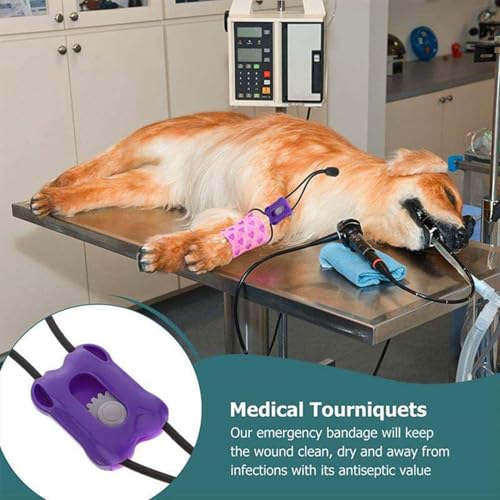 Professioneller Verkauf von Haustieren: Instant-Blutungskontrolle für Hunde und Hunde, tragbare Tiere, kompaktes Set mit Schnellentriegelung, hilft