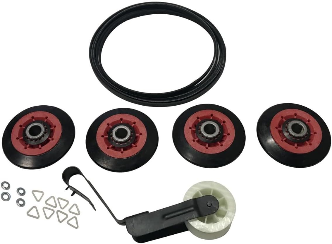 Dryer Repair Kit Compatible with Maytag Model Numbers MEDC200XW1, MEDC200XW2, MEDC200XW3, MEDC215EW0, MEDC215EW1