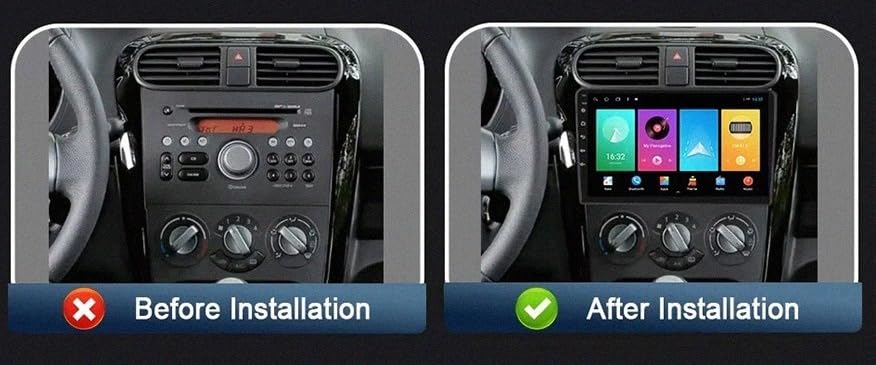 Pantalla Carplay para Suzuki Splash Ritz 2004-2014 con GPS y Bluetooth 2