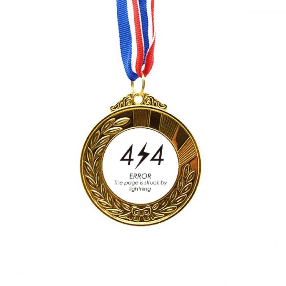 Cinta para ganador del premio con inscripción dorada Programmer 404 primer lugar 4