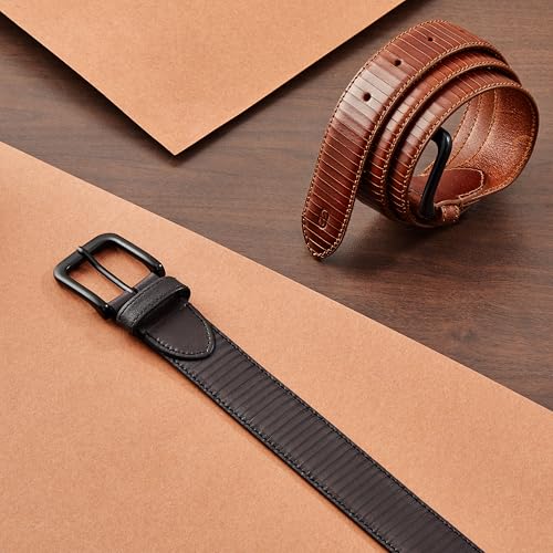 Image of Symbol Premium Men's Genuine Leather Casual Belt