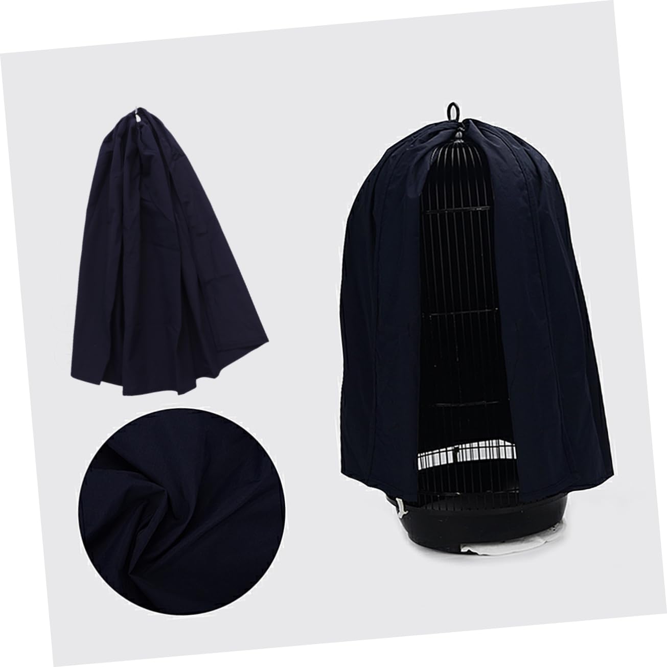 BESPORTBLE Parrot Round Cover Birdcage Cover Warm Birdcage Accessory Shading Cloth for Parrots