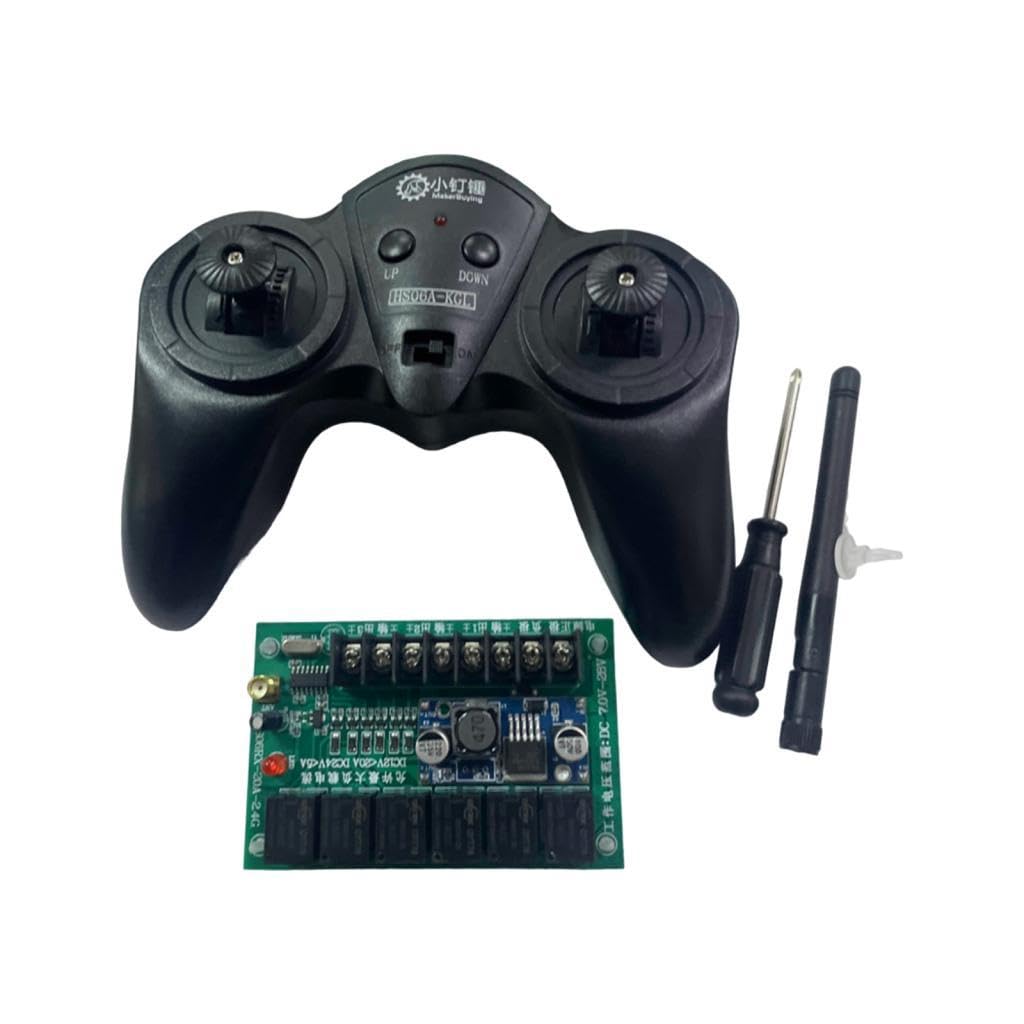 Módulo Receptor de Control Remoto RC de 6 Canales de Alta Velocidad .4G, 7.4V, Accesorios para Juguetes RC de Bricolaje, a