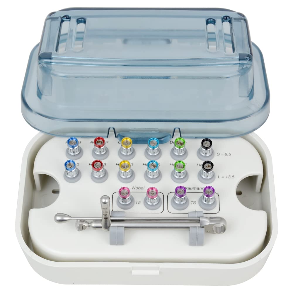 Buy Carejoy Universal Dental Im Torque Wrench Ratchet,1070NCM Ratchet