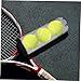 LIOOBO Tennis Ball Tube Storage Case PVC Ball Container Black Lid Practical Tennis Organizer