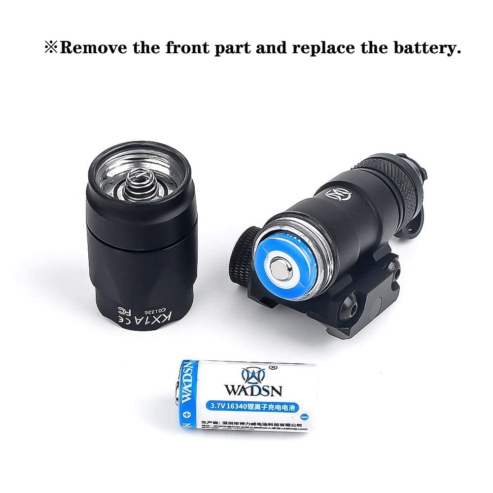 Protection Anti-reflets M300 M600 Housse De Lampe Torche Tactique M300/M600 - Anti-Reflets, Léger, Pour Camping, Chasse, Cyclisme Porte Lampe Tactique