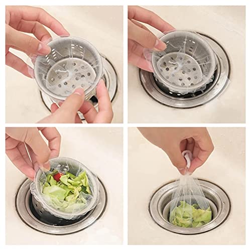 300 Bolsas Desechables para Colador de Fregadero de Cocina miniatura 7