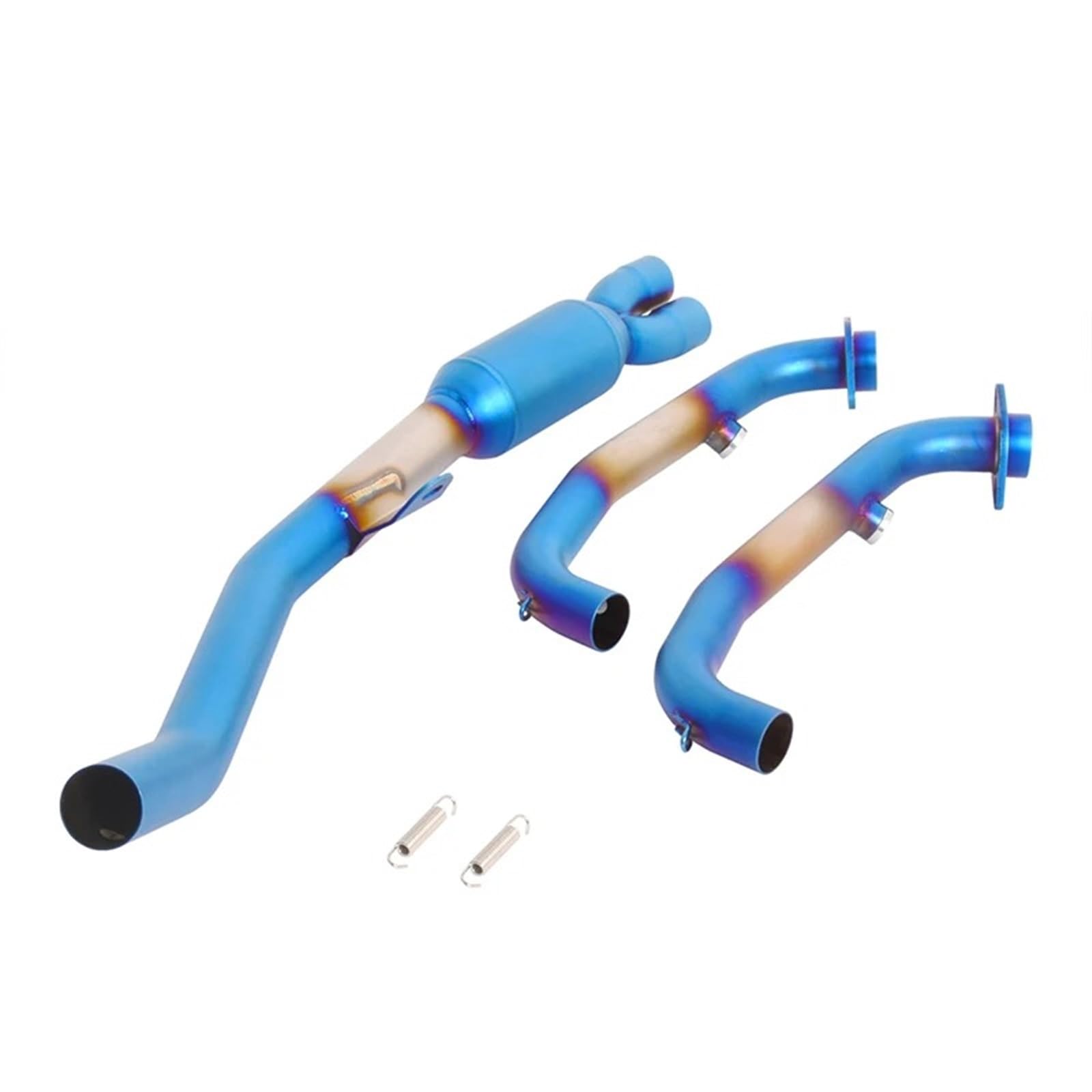 Tubo Escape Moto Para CFMOTO 450MT 450 MT 450-MT 2024 2025 Sistema Escape Ehxuasr Motocicleta Silenciador Modificado Tubo Enlace Intermedio 51 Mm(Type A)