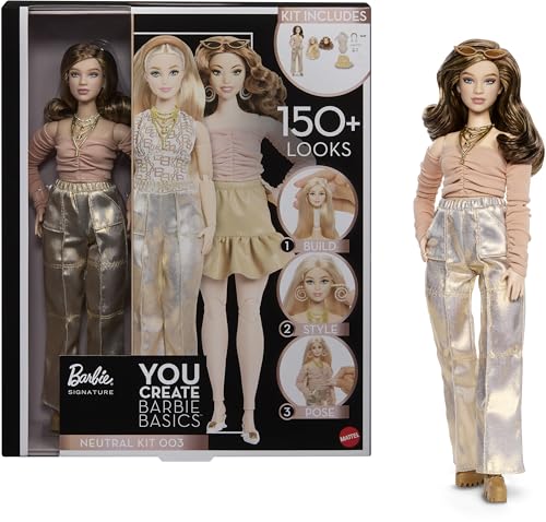 Barbie JJX37 Signature Fashion Youcreate Basics Caucasian Fashion Doll