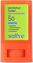 Sallve Protetor Solar Bastão Antioleosidade FPS50 15g